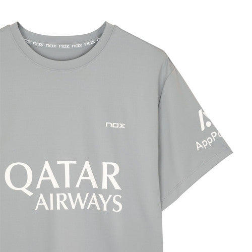 Nox sponsors graues AT10-T-Shirt