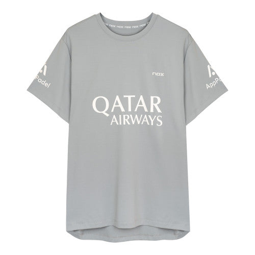 Nox sponsors graues AT10-T-Shirt