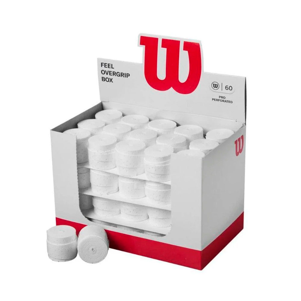 Pack 60 Overgrips Wilson Perforados