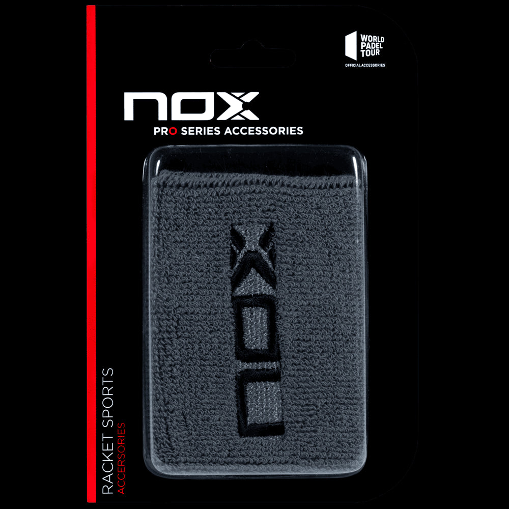 Pack 2 muñequeras Nox Gris