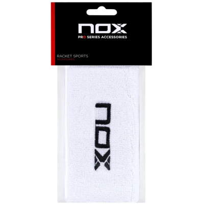 Nox Wristbands White/Black Logo