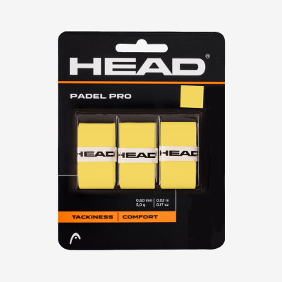 Head Padel Pro Overgrips Yellow