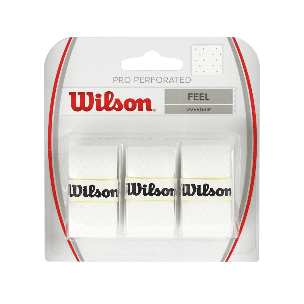 Pack 3 Overgrips Wilson Pro Perforated
