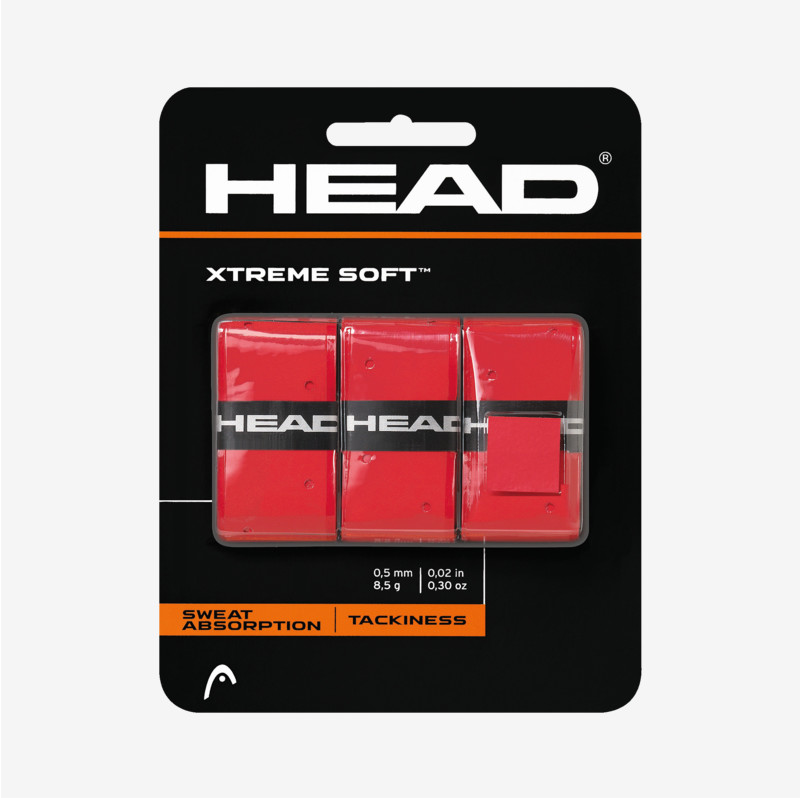 Head Xtreme Soft Overgrips Red