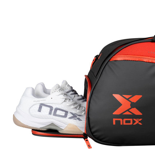 Nox Luxury Open 24 Grey/Red Padel Racket Bag