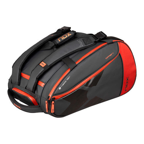 Nox Luxury Open 24 Grey/Red Padel Racket Bag