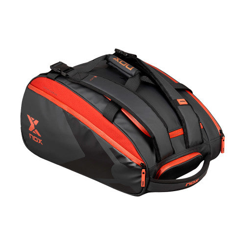 Nox Luxury Open 24 Grey/Red Padel Racket Bag