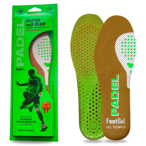 Plantillas FootGel Padel